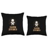 Champion Overthinker Witty Medal Character Throw Pillow