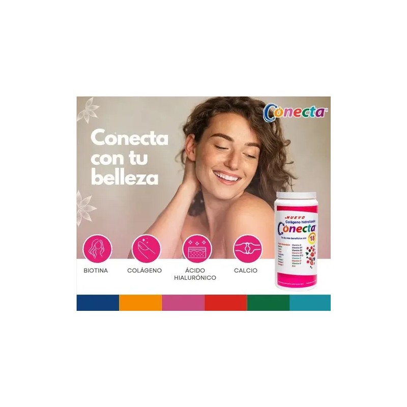 Conecta Colágeno Hidrolizado Salud P Cabello Uñas Piel 300 G