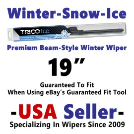 Trico 19" WINTER Wiper Blade - Super Premium Beam-Style - Trico ICE 35-190