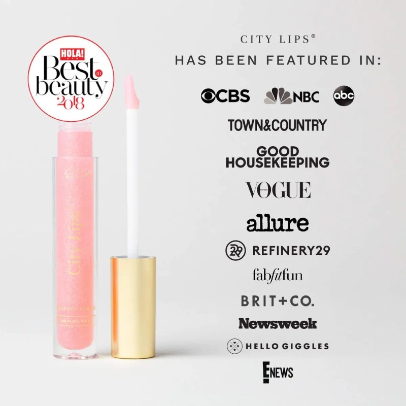 City Brillo Labial Hidratante Voluminizador City