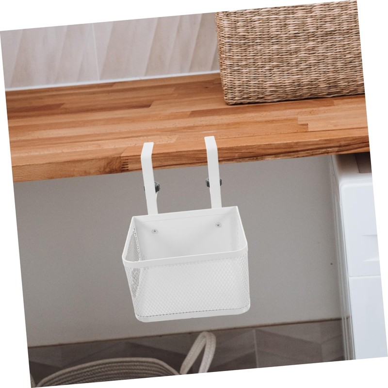 jojofuny Under Desk Storage Shelf Clamp Organizer Basket for Phones