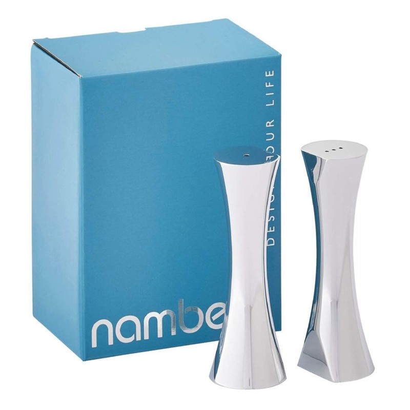 Nambe Kissing Salt & Pepper Shakers
