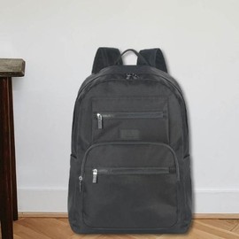 Daily student bag, essential daily backpack, office worker bag, women's basic bag, casual bag 04.Pink