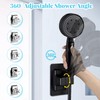 Xinjieda Shower Head Holder, Head Holder Replacement Adjustable Angle Shower