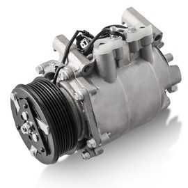 LORPHEIR AC Compressor 2002-2006 Compatible for Honda CR-V 2.4L Replace CO 10663AC 38810PNB006