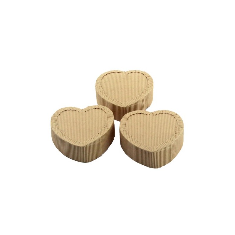 パール金属 アンテノア 紙製 ハートケーキ 焼型 3枚入 D-3420