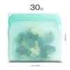 Hydra Cup Reusable Silicone Storage Bags [6 PACK] Food Storage