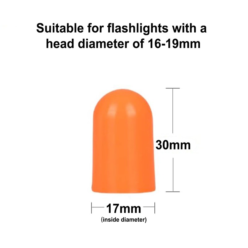 ACEBEAM Flashlight Diffuser Cap, Fits Lights 16-19mm in Diameter, Compatible