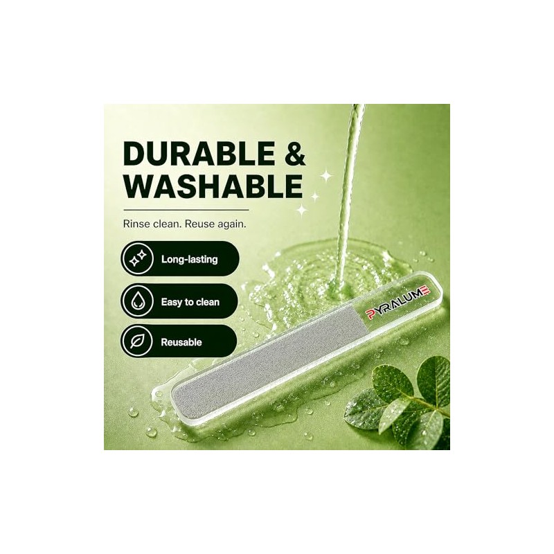 Premium Glass Nail File Set - Salon-Grade Nail Care Essentials