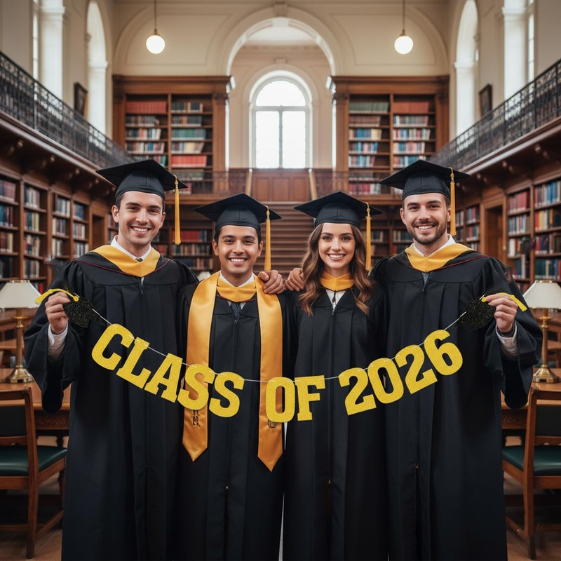 Class of 2026 Banner - 2026 Graduation Decorations, 2026 Senior