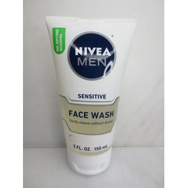 NIVEA MEN SENSITIVE FACE WASH GENTLY CLEANS WITHOUT DRYING 5 OZ NWOB SET OF 3