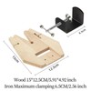Perfeclan Bench Pin Clamp, Jewelry Clamp Tool, Jewelers Bench, Professional