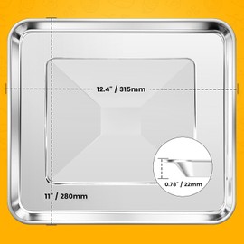 Air Fryer Tray Replacement for Cuisinart TOA-60 TOA-65 TOA-70 Toaster Oven