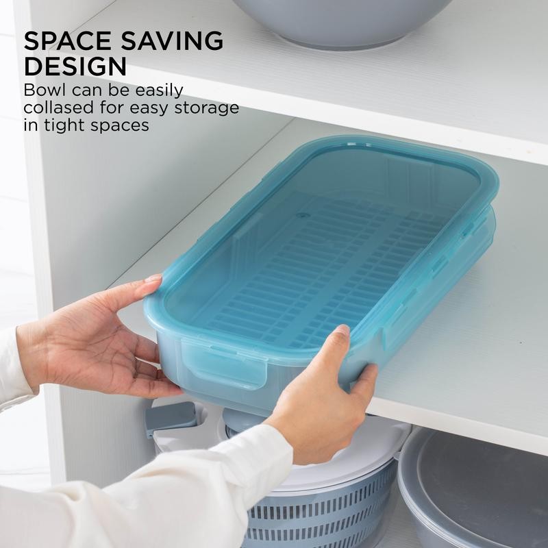 COOK WITH COLOR Collapsible Batter Bowl - Mess Free Breading