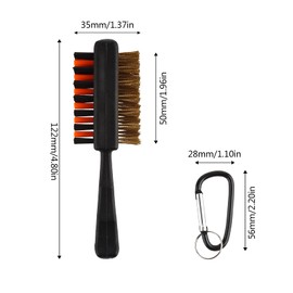 Andux Golf Club Brush Groove Cleaning Double-Sided Brush QGS-01