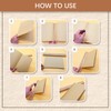 GeryVtee Bamboo Book Binding Cradle with 2 Awls Wood Bookbinding