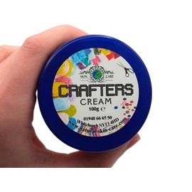 Crafters Cream Hand Cream 100g by Elegance Natural Skin Care Restore & Repair Handcream Dry Chapped Hands Arts and Crafts
