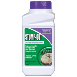 Bonide Stump-Out Granules, Do-it-Yourself At Home Stump Removal Pellets, 1 lb. Fast-Acting Formula for Outdoor Use