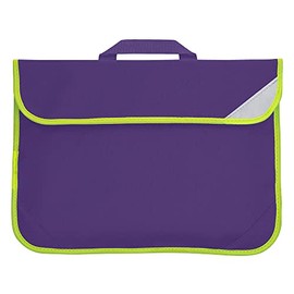 Zeco Hi-Vis School Book Bag (Purple)