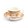 Grace Teaware Butterflies with Pink Ornament Fine Porcelain Tea Cup