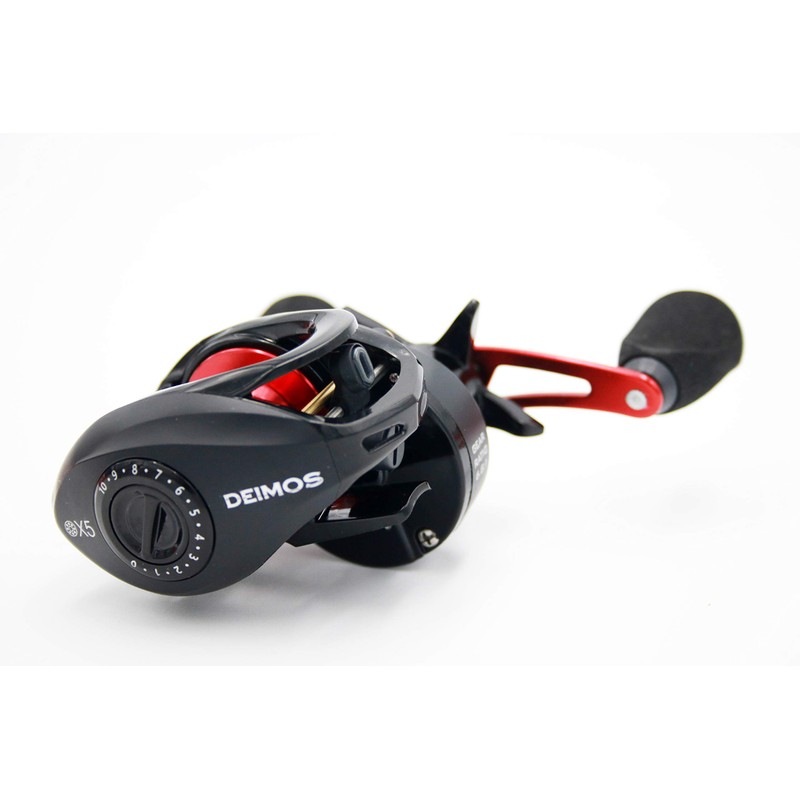 Multi-/ Baitcasting Reel Left Handed York Deimos 200 Fishing Reel