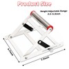 2PCS Adjustable Cutting Machine Support Frame, Foldable Metal Cutting Machine