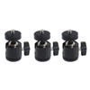 SELECOCO Ball Head, Freehead 1/4 Screw, 360° Rotation, Set of