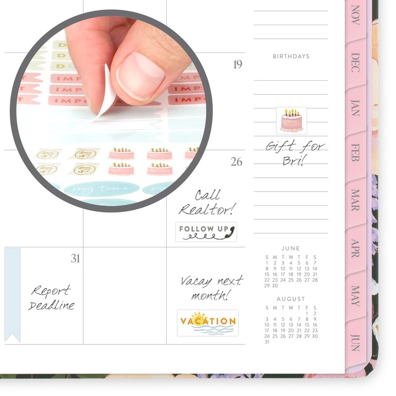 CAMBRIDGE Planner 2025-2026 Academic, Pen+Pillar, Weekly & Monthly, 5-1/2" x