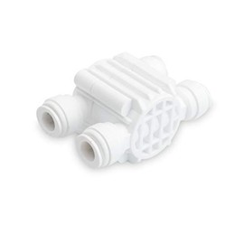 WECO Automatic Shut Off Valve Quick Connect for Reverse Osmosis Water Systems - ⅜ Inch Ports Valve for Water Purification Systems