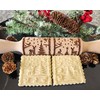 Winter Animals Scene Embossed Rolling Pin