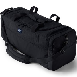 Lands' End Everyday Duffle Black Large