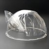 UQISOVI 6 Inch Acrylic Clear Plastic Security CCTV Camera Dome