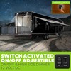 Leisure LED Contemporary On-Off Toggle with Large High Side Dimmer