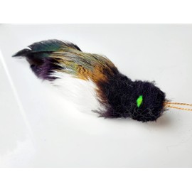 TIGA Toys Bettie Blacky bird cat toy feather teaser