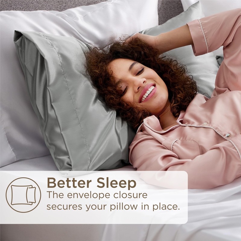 Bedsure Satin Pillowcase for Hair and Skin - Similar to