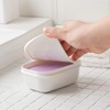 MXY Soap Box, Travel Soap Case with Lid and Drain