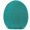 Madeals Microfiber Toilet Lid Cover Soft and Absorbent, Comfortable Bathroom