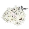Imitation White Dogwood Wreath Simulation Vibrant Wreath Decoration for Home