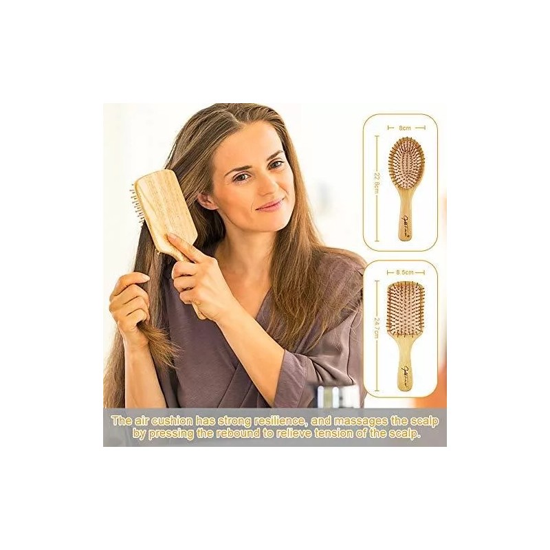 Marca 6 En 1 Cepillo Pelo Peine Para Hombres Mujeres