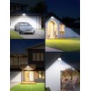 Security Lights Outdoor Motion Sensor 50W, 3 Colours 4500LM PIR