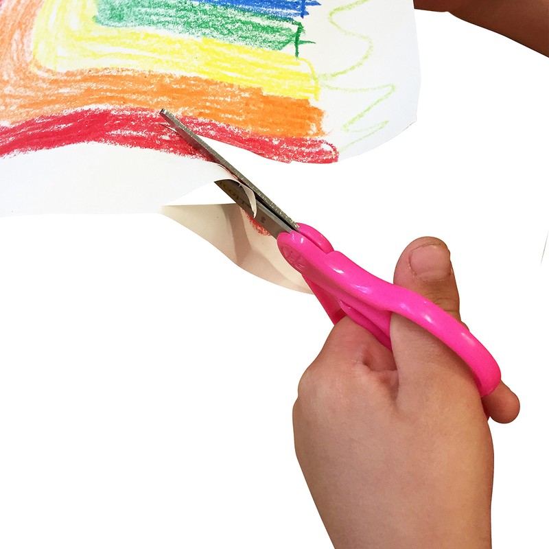 Westcott 15967 Right- and Left-Handed Scissors, Classic Kids' Scissors, Back