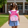 LJCZKA Small Toddler Backpack for Girls, Cute Cartoon Preschool Backpack