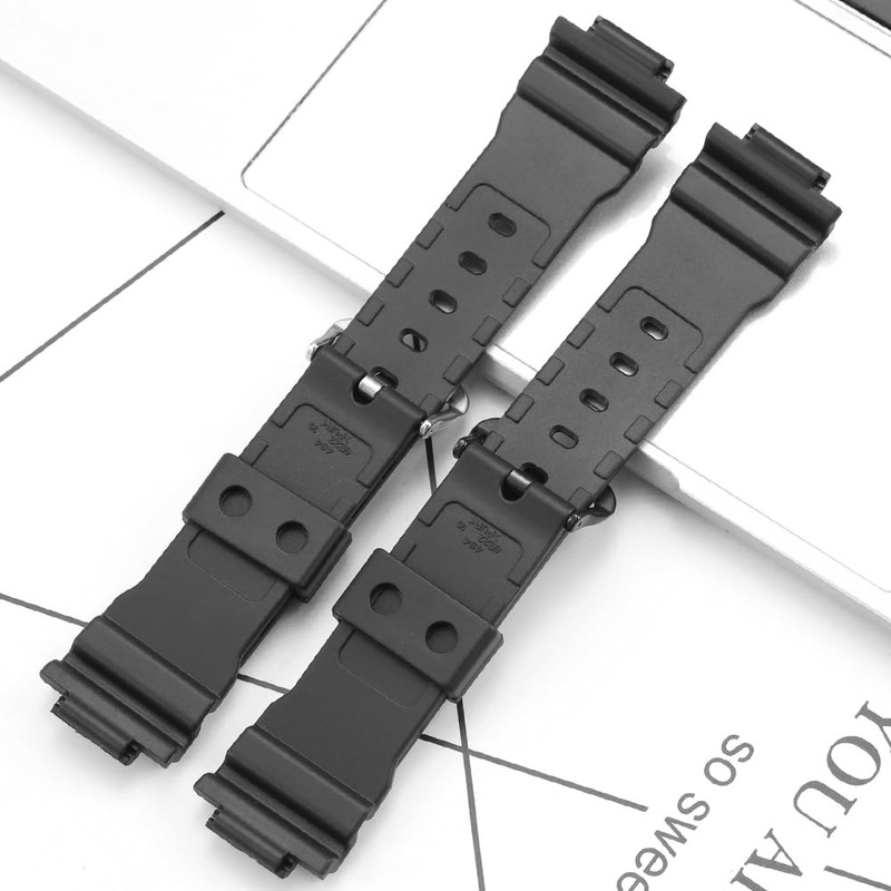 Rubber Strap Compatible with Casio DW9052 series men's watch band