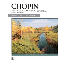 Etude in A-flat Major, Op. 25, No. 1: Sheet (Alfred Masterwork Editions)