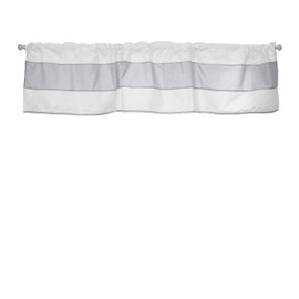 Baby Doll Lodge Collection Window Valance in Grey