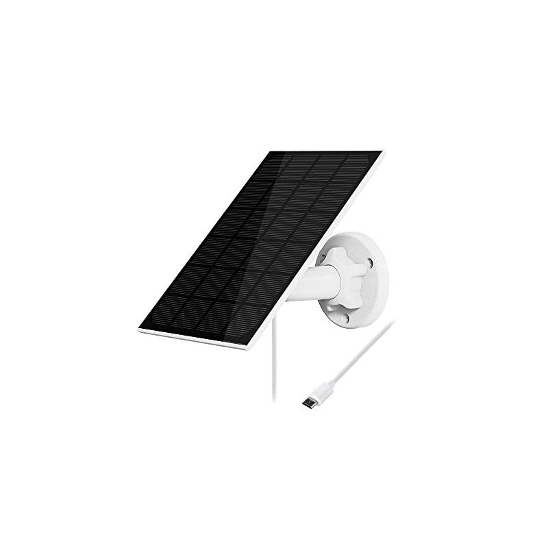 Kashimura KJ-190 Solar Panel for Smart Camera, 3W, White