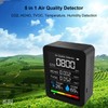 5 in 1 Air Quality Detector Portable Indoor Tester CO2