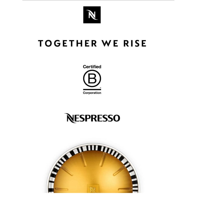 Nespresso Vertuo Melozio Medium Roast Coffee Capsules 10 Count (Pack