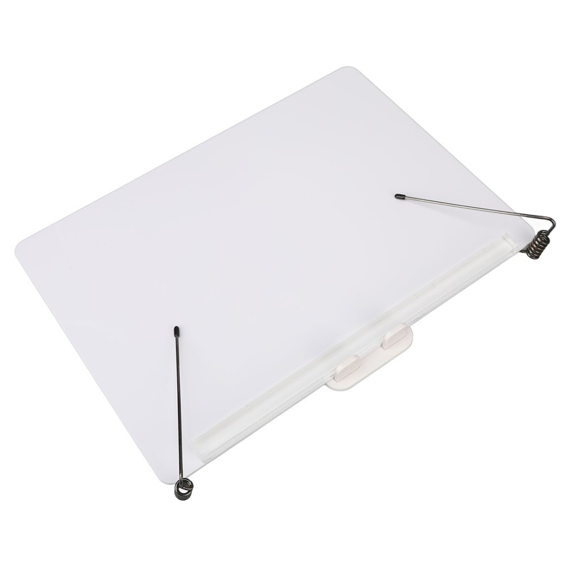 Book Reading Stand Foldable 360 Degree Rotating Book Stand Acrylic
