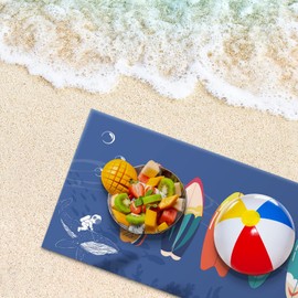 Microfibre Beach Towel Women's Bath Towel Children Boys Girls Teenager Beach Towel Large Cotton Beach Towel Beach Towel Dolphin Bath Towels Beach Towels XXL Microfibre Towels